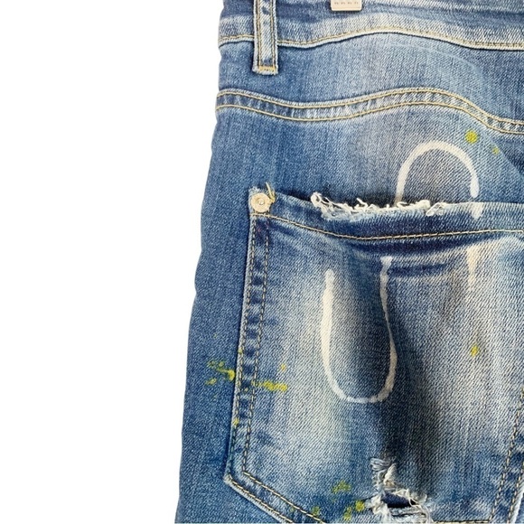 Vintage DSQUARED2 Distressed Jeans Size IT 44/US 8 - Picture 9 of 12